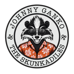 Johnny Ganko & The Skunkadiles Logo V1